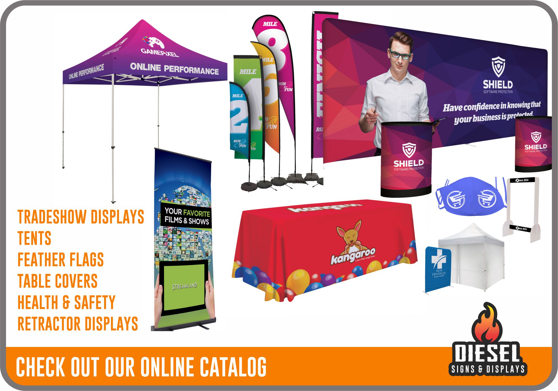 CUSTOM TRADESHOW DISPLAYS | DIESEL SIGNS & DISPLAYS