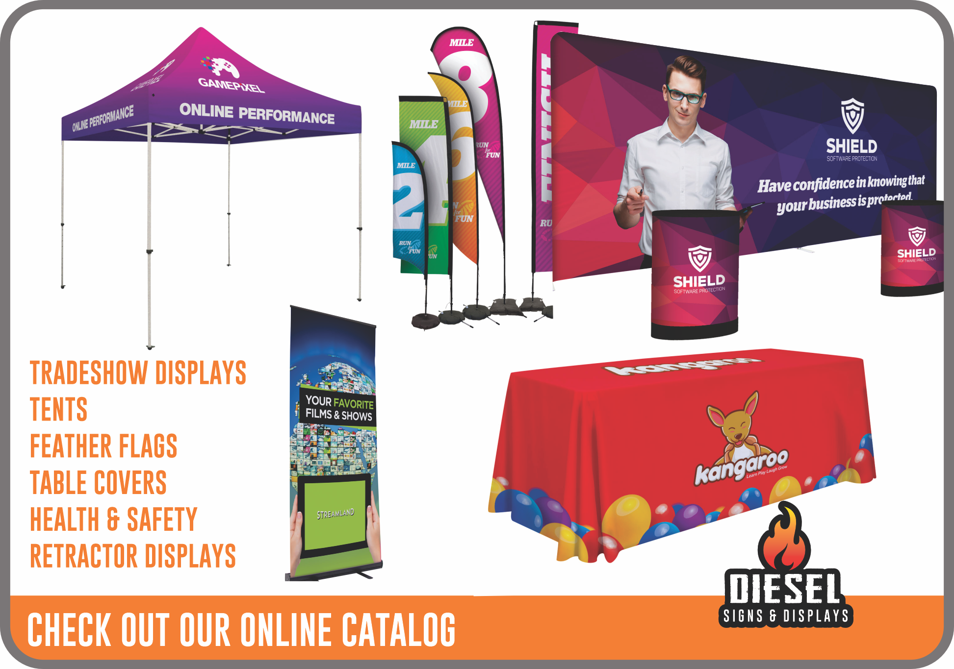 CUSTOM TRADESHOW DISPLAYS | DIESEL SIGNS & DISPLAYS